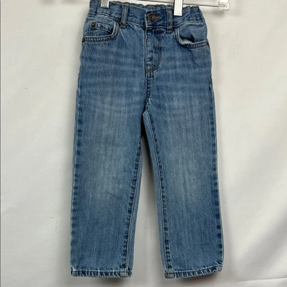 The Children’s Place cotton denim blue jeans straight leg size 3T